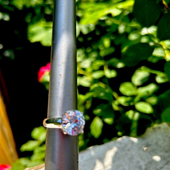 ELLE Crystal 925 cocktail ring - Picture 3 of 8